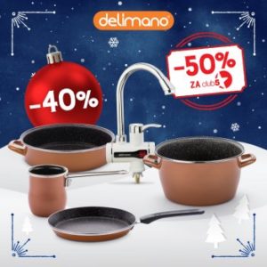 Top Shop: Delimano blagdanski dani uz -40% popusta