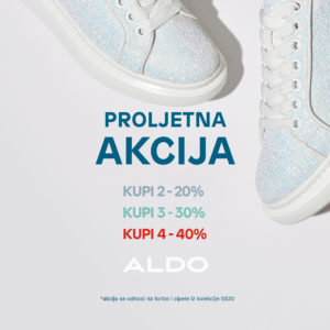 Proljetna akcija u Aldu! Proljetna akcija u Aldu!