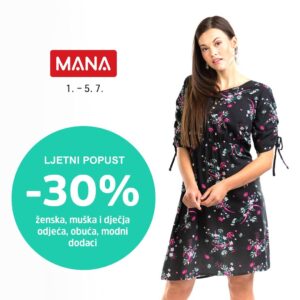 LJETNI POPUST U MANI! LJETNI POPUST U MANI!