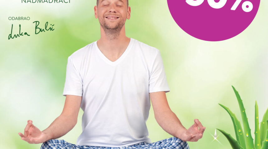 Dormeo Aloe Vera Orthocell nadmadraci na -50% popusta Dormeo Aloe Vera Orthocell nadmadraci na -50% popusta