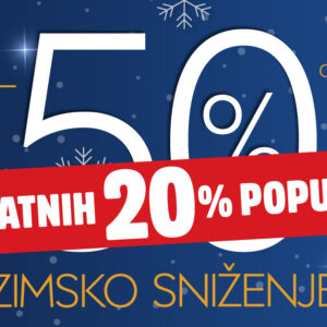 U trgovin MANA još niže cijene na ZIMSKOM SNIŽENJU! U trgovin MANA još niže cijene na ZIMSKOM SNIŽENJU!