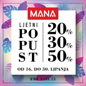 VRUĆI POPUSTI u trgovini Mana! VRUĆI POPUSTI u trgovini Mana!