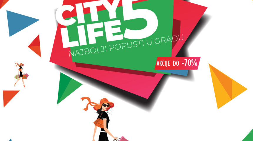 Najbolji shopping uz City5 popuste !!! Najbolji shopping uz City5 popuste !!!