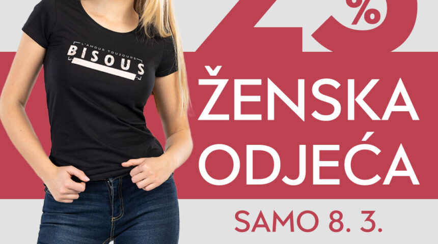 Za Dan žena – 25% popusta u trgovini MANA! Za Dan žena – 25% popusta u trgovini MANA!