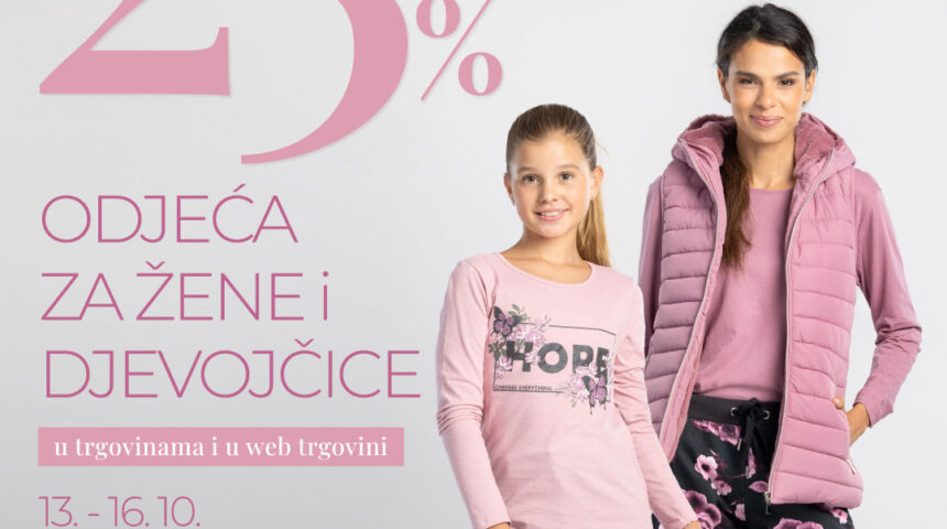 Vikend popust za dame u Mani Vikend popust za dame u Mani