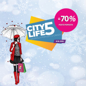 CITY5 popusti u  ♥ grada