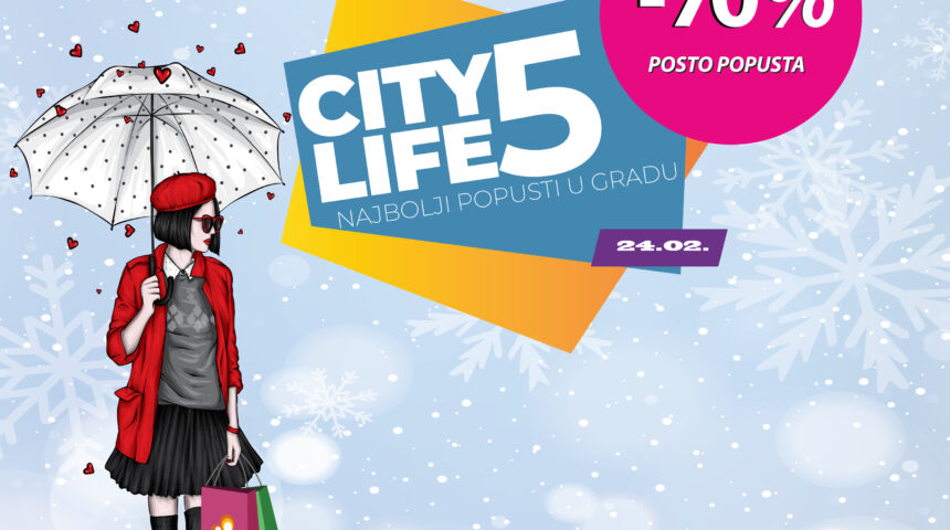 CITY5 popusti u  ♥ grada