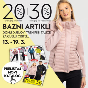 Prelistaj novi MANA katalog sa sniženim cijenama PROLJETNE odjeće!