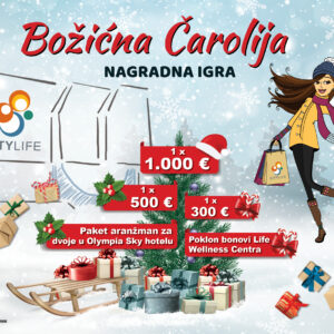 Izvučeni su dobitnici City Life Božićne Čarolije Izvučeni su dobitnici City Life Božićne Čarolije