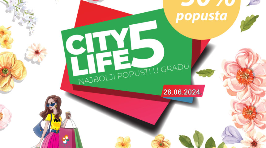 Ljeto je još bolje uz City5 petak za 5