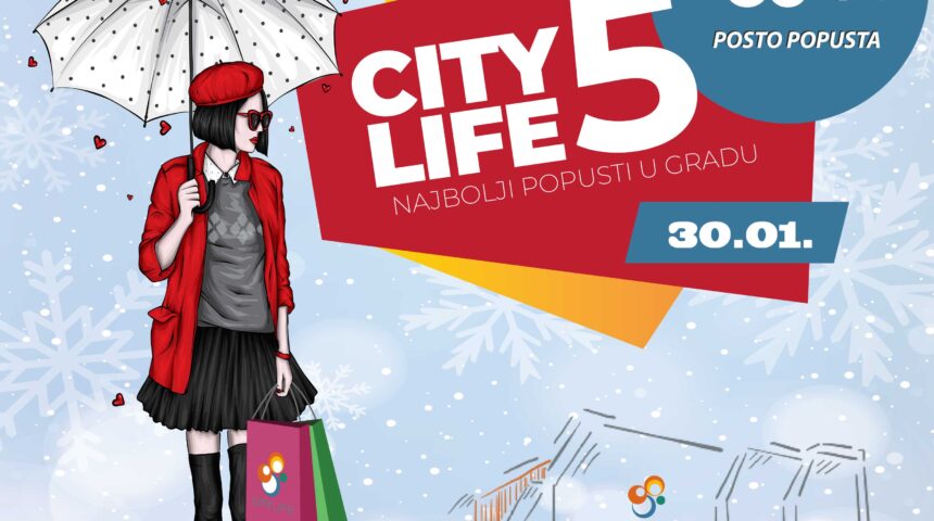 CITY5 – PETAK ZA SHOPPING BEZ GRANICA!
