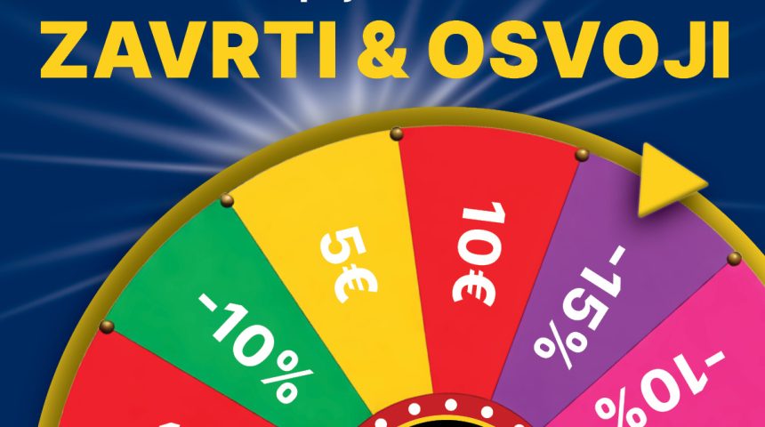 🎡 KOLO SREĆE U TOP SHOP PRODAVAONICI! 🎡