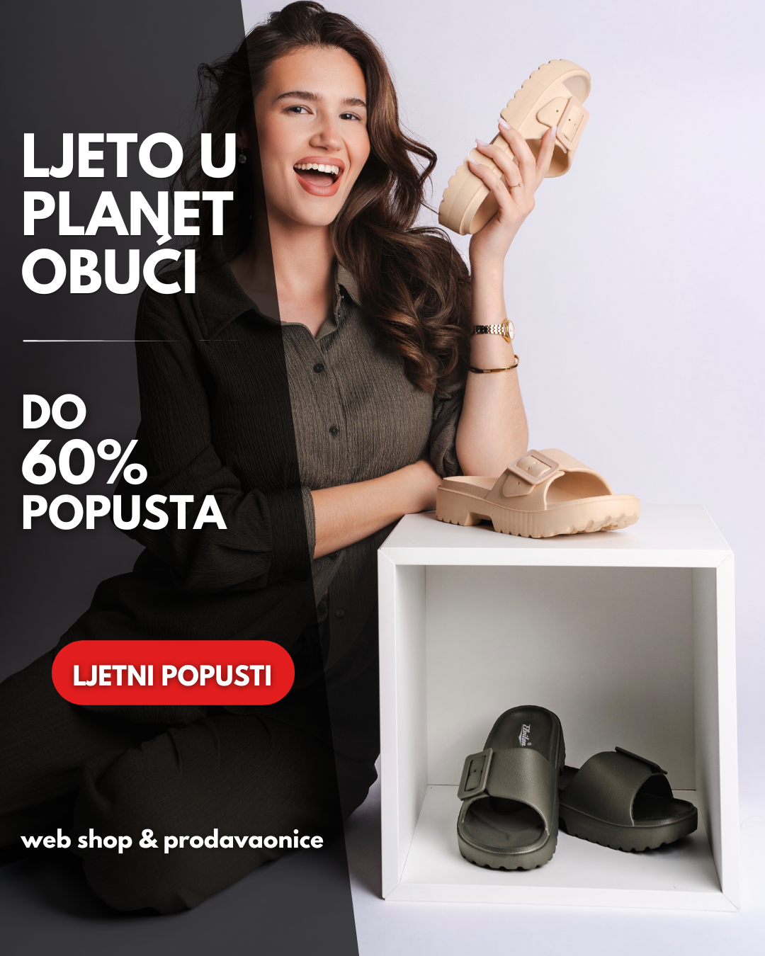 Ljeto u Planet Obući – Popusti do -60% Ljeto u Planet Obući – Popusti do -60%