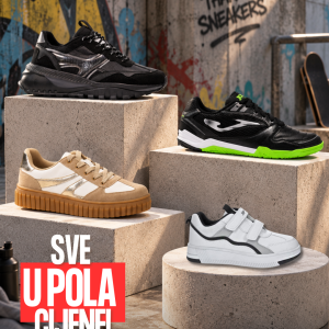 VELIKI POPUST NA SPORTSKU KOLEKCIJU: SVE U POLA CIJENE! VELIKI POPUST NA SPORTSKU KOLEKCIJU: SVE U POLA CIJENE!