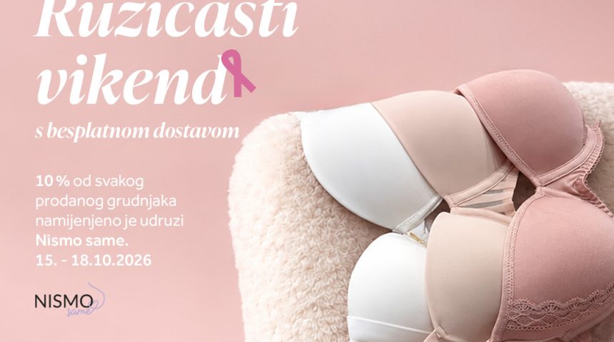 Ružičasti vikend u Lisci: kad kupnja grudnjaka postaje podrška ženama Ružičasti vikend u Lisci: kad kupnja grudnjaka postaje podrška ženama